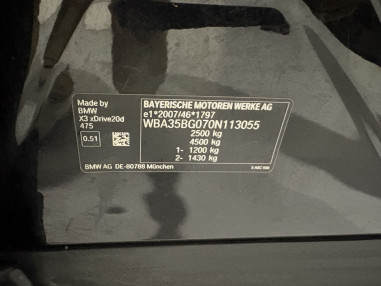 BMW X3 xDrive 20d MHEV