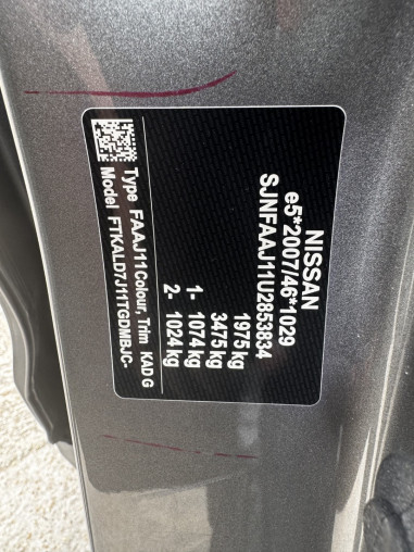 NISSAN QASHQAI dCi 85 kW 115 CV E6D...