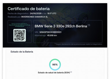 BMW 330e Pack M