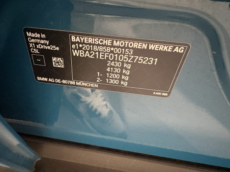 BMW X1 xDrive25e
